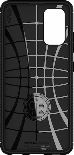 Spigen Rugged Armor Back Cover Σιλικόνης 2mm Μαύρο (Galaxy A52 / A52s)