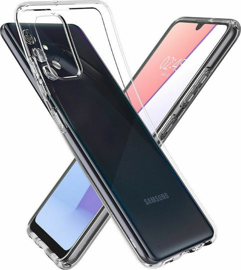 Spigen Liquid Crystal Back Cover Σιλικόνης Διάφανο (Galaxy A72)