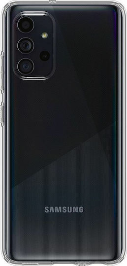 Spigen Liquid Crystal Back Cover Σιλικόνης Διάφανο (Galaxy A72)