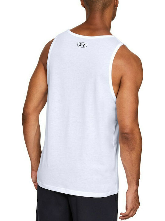 Under Armour Sportstyle Bărbați T-shirt Sportiv cu Mânecă Scurtă Alb