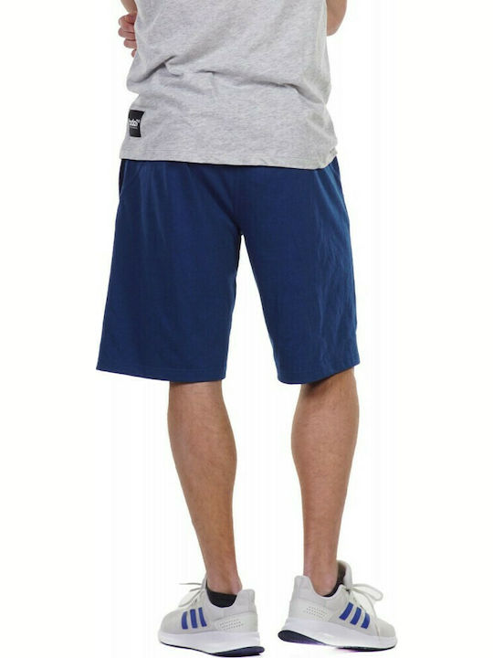 Body Action Sportliche Herrenshorts Marineblau