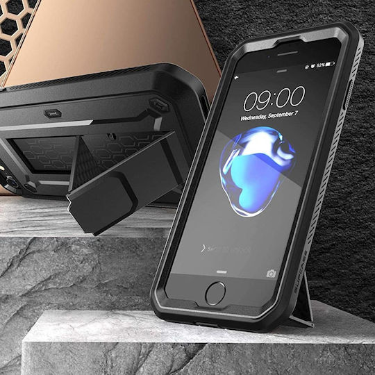 Supcase Unicorn Beetle Pro 360 Full Cover Plastic 2mm Black (iPhone SE 2022/2020)