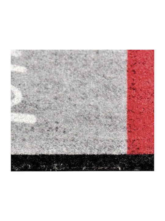 vidaXL Tomato Kitchen Mat Runner with Anti-slip Underlay Red 60x180εκ.