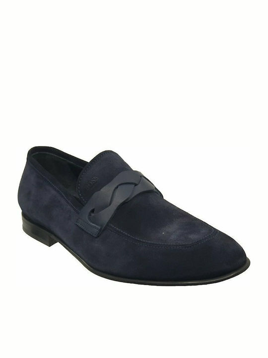 Men's Suede Loafers Blue