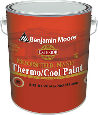 Benjamin Moore 503 Moorshield Nano Plastic Anti-Mildew Thermal insulation Paint for Exterior Use 3lt