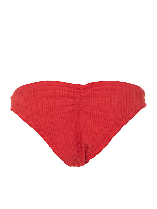 Susan Bikini Slip Κόκκινο