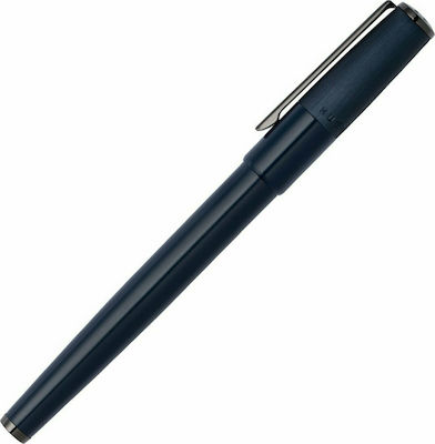 Hugo Boss Gear Minimal All Navy Pen Rollerball with Blue Ink