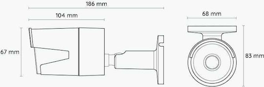 Reolink RLC-510A IP Κάμερα Παρακολούθησης Full HD+ 5MP Αδιάβροχη με Μικρόφωνο και Φακό 4mm