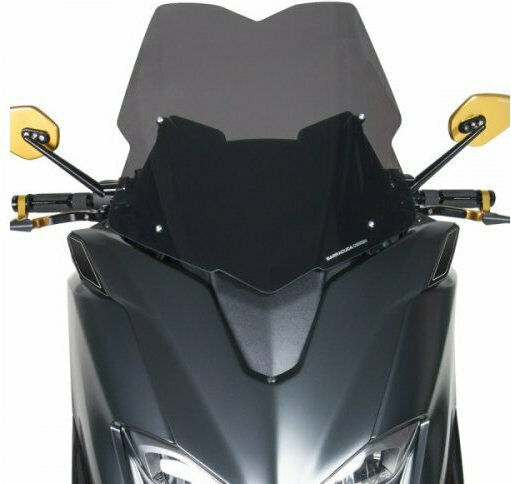 Barracuda Motorcycle Windshield & Windscreen Tinted Visor for Yamaha T-Max 530 YT5300.17