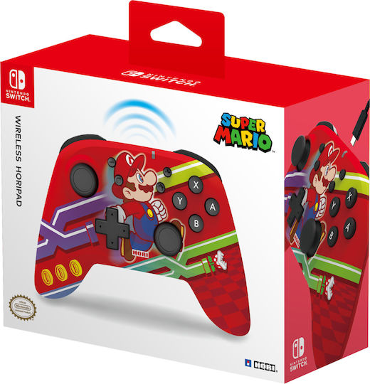 Hori Horipad Wireless for Switch Super Mario