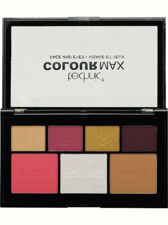 Technic Colour Max Παλέτα Μακιγιάζ για Πρόσωπο & Μάτια 12.3gr