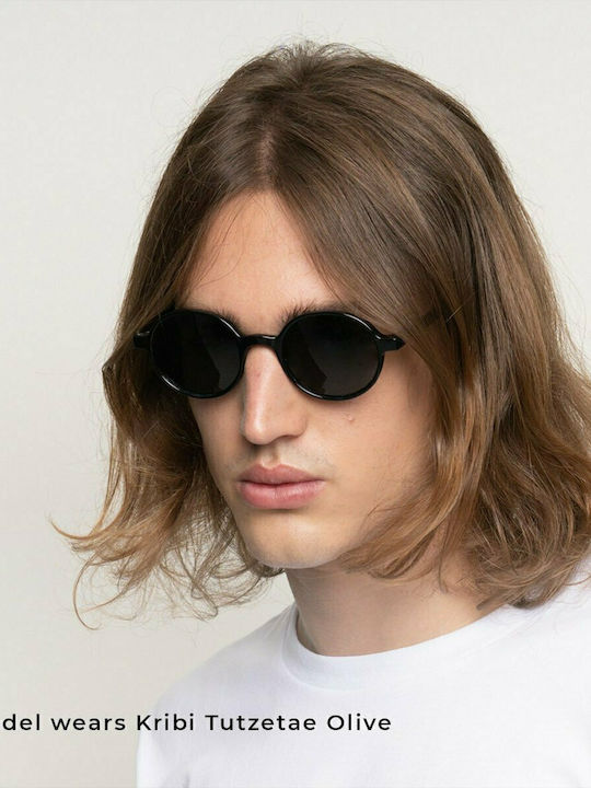 Meller Kribi Unisex Sonnenbrille mit Kunststoff Gestell All Black KR-TUTCAR