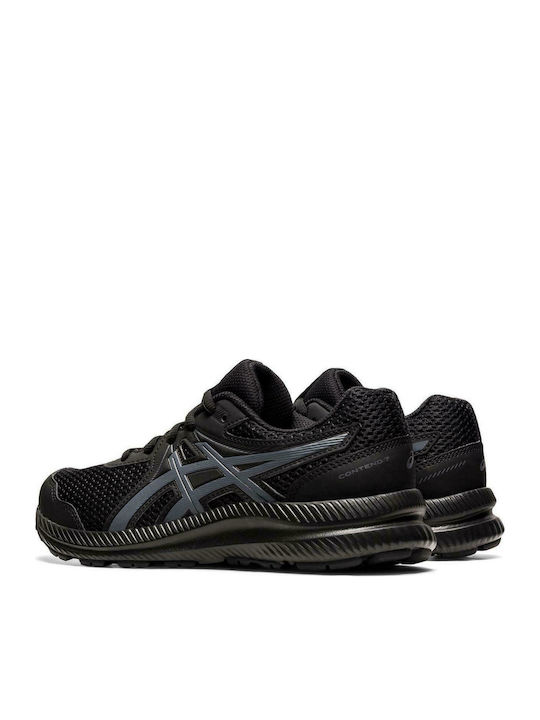 Contend 7 GS Kids Sports Shoes Running with Laces Black