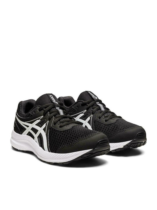 Contend 7 GS Αθλητικά Παιδικά Παπούτσια Running με Κορδόνια Μαύρα