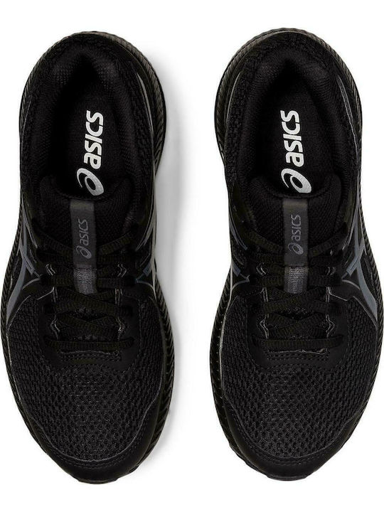 Contend 7 GS Kids Sports Shoes Running with Laces Black
