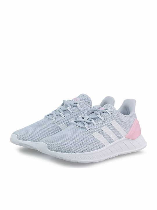 Core Questar Flow NXT K Αθλητικά Παιδικά Παπούτσια Running με Κορδόνια Halo Blue / Cloud White / Clear Pink