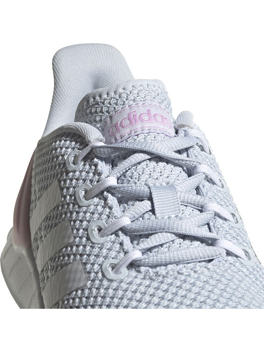 Core Questar Flow NXT K Αθλητικά Παιδικά Παπούτσια Running με Κορδόνια Halo Blue / Cloud White / Clear Pink