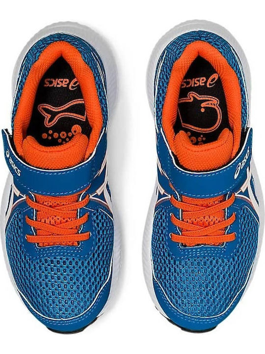 Gt 1000 10 Ps Kids Sports Shoes Running with Hoop & Loop Closure Blue