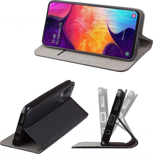 Senso Magnet Book Δερματίνης Μαύρο (Galaxy A72)