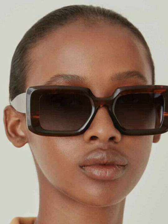 Gigi Barcelona Ash Women's Sunglasses with Brown Tartaruga Plastic Frame 6547/2