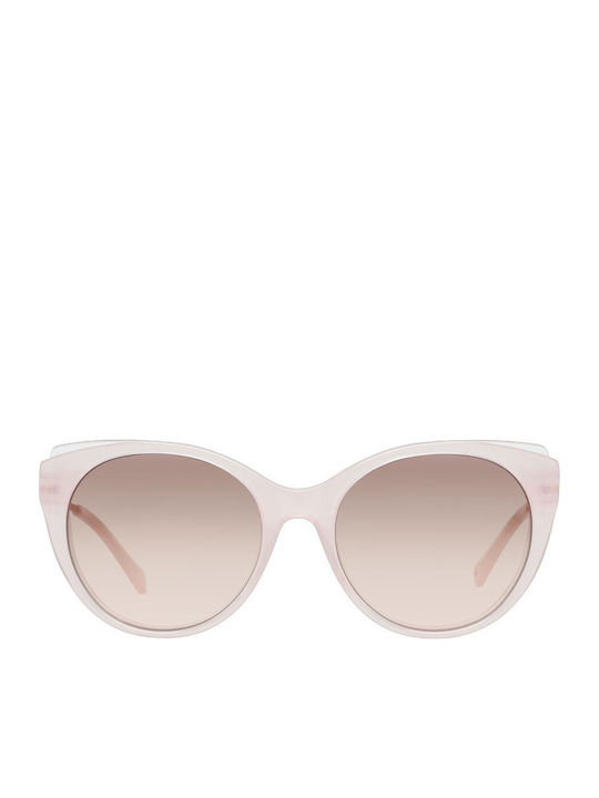 Ted Baker Keyla Γυαλιά Ηλίου Ροζ με Mixed Σκελετό