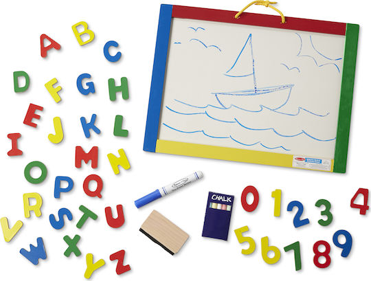 Melissa & Doug Πίνακας Μαγνητικός / Μαυροπίνακας Διπλής Όψης 40x30εκ.