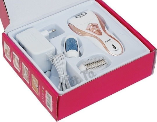 Kemei Σετ Αποτρίχωσης Epilator για το Σώμα KM-3010
