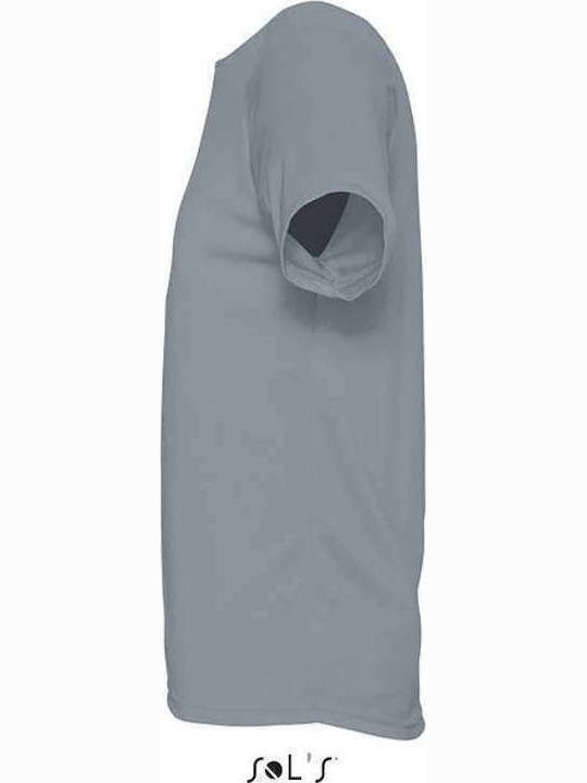 Sol's Sporty Men's Short Sleeve Promotional T-Shirt Gray
