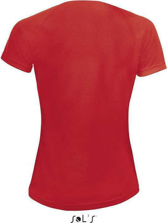 Sol's Sporty Γυναικείο Διαφημιστικό T-shirt Κοντομάνικο σε Χρώμα Sol's Sporty Γυναικείο Διαφημιστικό T-shirt Κοντομάνικο σε Χρώμα