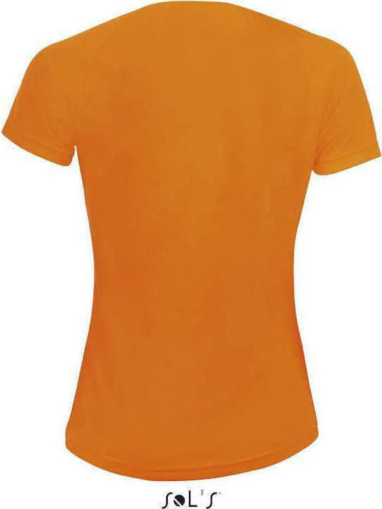 Sol's Sporty Γυναικείο Διαφημιστικό T-shirt Κοντομάνικο σε Χρώμα