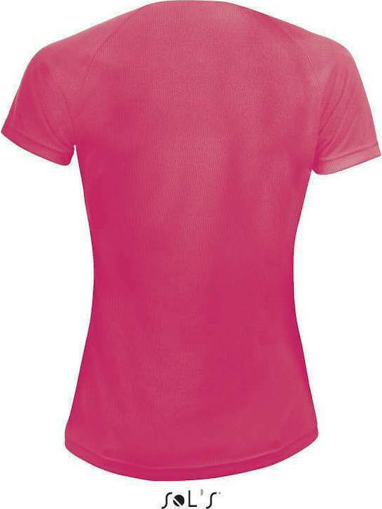 Sol's Sporty Γυναικείο Διαφημιστικό T-shirt Κοντομάνικο σε Χρώμα Sol's Sporty Γυναικείο Διαφημιστικό T-shirt Κοντομάνικο σε Χρώμα