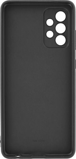 Samsung Back Cover Silicon 1.4mm Negru (Galaxy A72)