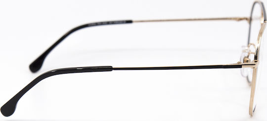 Lozza Metal Eyeglass Frame Black VL2330 0302