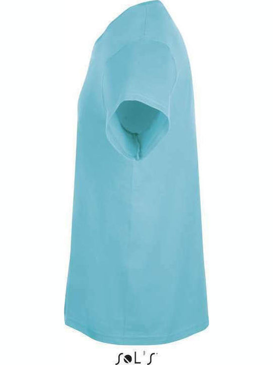 Sol's Victory Men's Promotional T-Shirt Atoll Blue