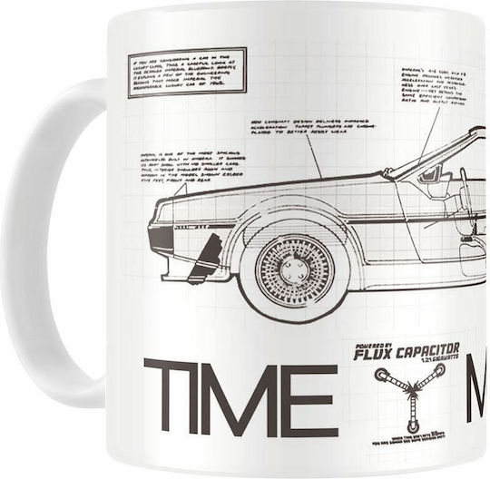 Funko Back to the Future Керамична Бяла Чаша