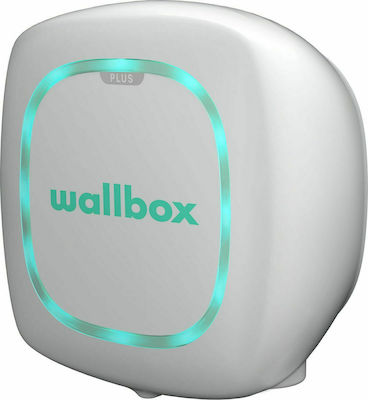 Wallbox Pulsar Plus OCPP Επιτοίχιος Τριφασικός Σταθμός Φόρτισης 22kW με Ενσωματωμένο Καλώδιο Type 2 (PLP1-0-2-4-9-001-C)