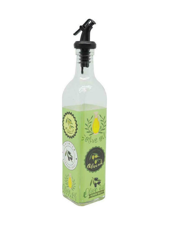 Ankor Organic Δοχείο Λαδιού Γυάλινο με Ροή 500ml