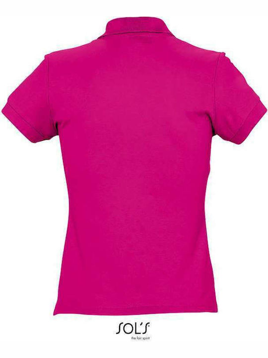 Sol's Passion Women's Short Sleeve Promotional Blouse Fuchsia