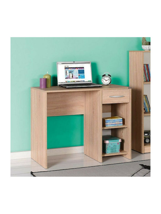 Kids Desk made of Melamine Beige 90x52x75cm