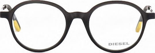 Diesel Rame Ochelari Pentru Femei Acetat Negru DL5049-020