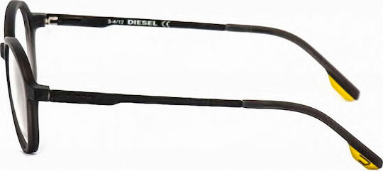 Diesel Rame Ochelari Pentru Femei Acetat Negru DL5049-020