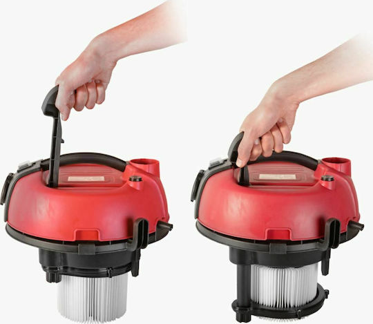 Raider RDP-WC04 Aspirator Lichide / Solide 1300W cu Inoxidabil Recipient 30lt
