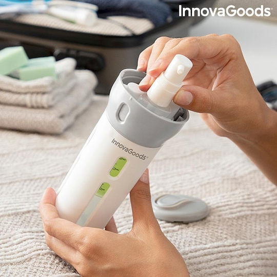 InnovaGoods ForDrops White Plastic Travel Bottle 40ml with Case
