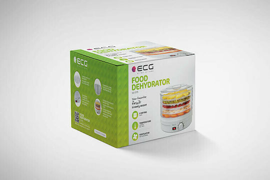 ECG SO 375 Lebensmittel-Dehydrator mit 5 Regalen