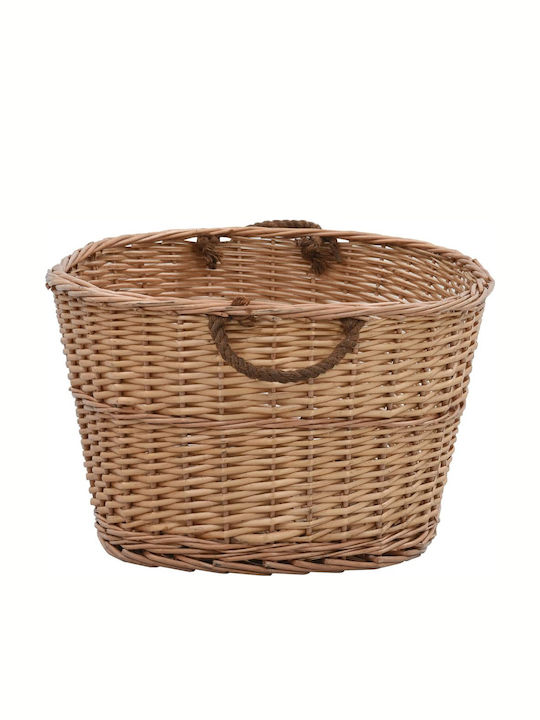 vidaXL Hölzernes Korb Holzlagerung 88x57x34cm