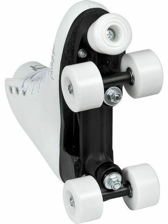 Powerslide Classic 19. Quad Αυξομειούμενα Rollers Λευκά Ενηλίκων/Παιδικά