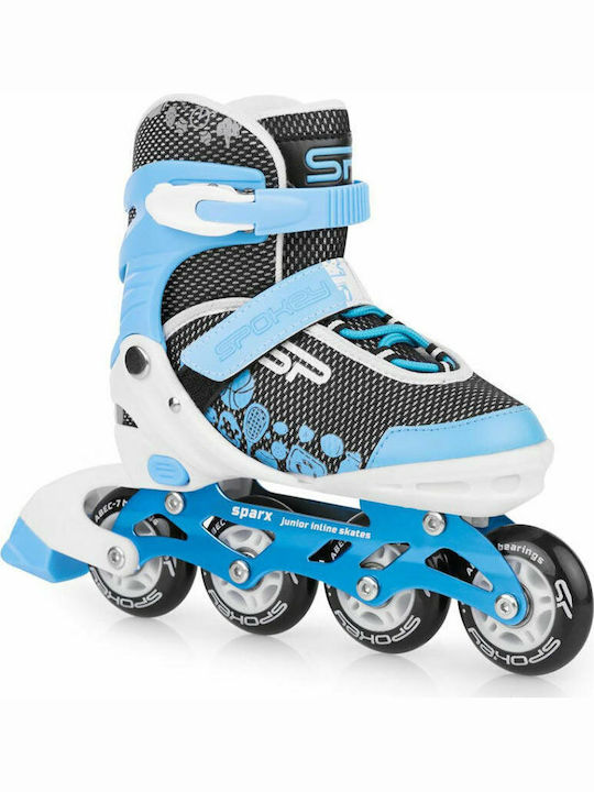 Spokey Sparx Inline Αυξομειούμενα Rollers Τιρκουάζ Παιδικά