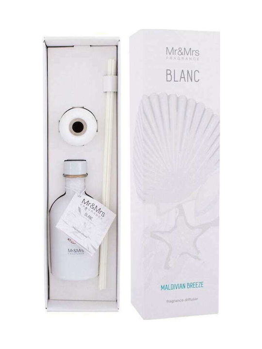 Mr & Mrs Fragrance Diffuser Blanc με Άρωμα Blanc Maldivian Breeze JBLANC015 250ml
