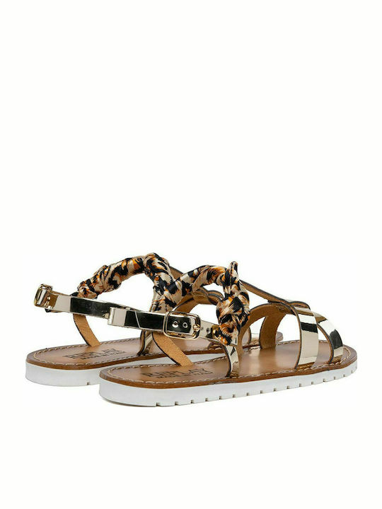 Παιδικά Πέδιλα Eagle 2956platin Leopard Jt360004s Χρυσά
