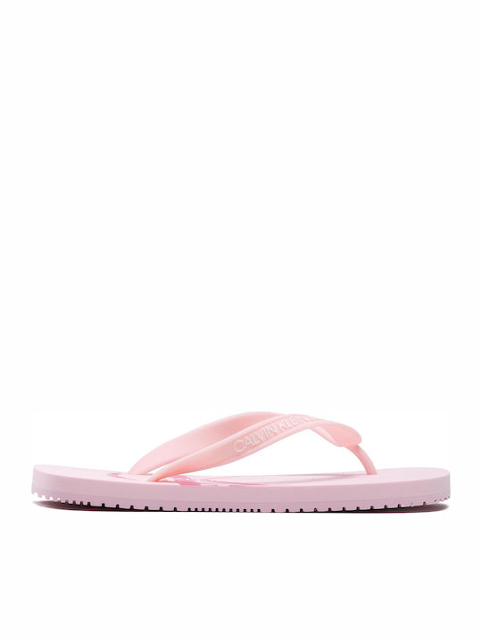 Calvin Klein Women's Flip Flops Pink